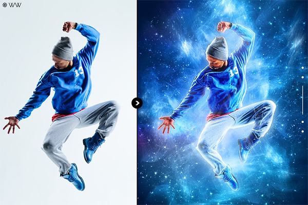 Space Photoshop Action