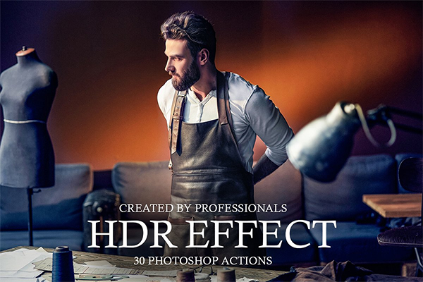 HDR Effect Photoshop Actions