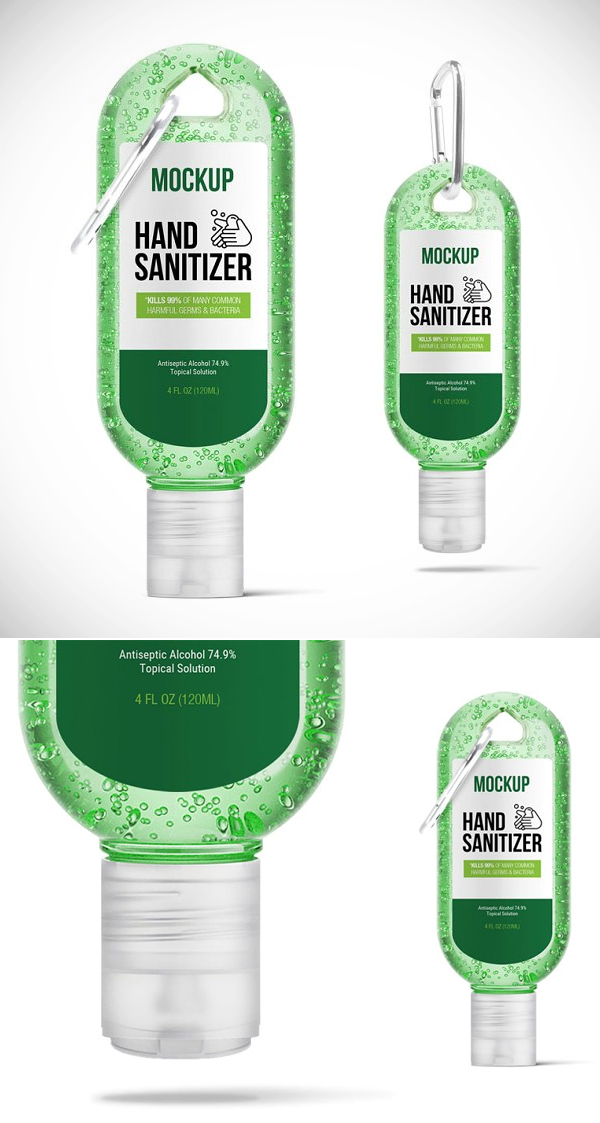 Hand Sanitizer | Mockup Bottle