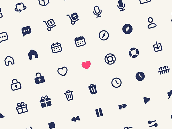 Library Free Icons Set