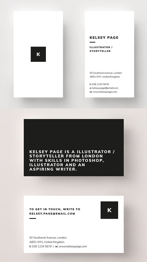 Business Card - Kelsey
