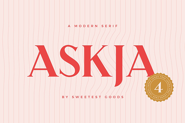 Askja - Modern Font