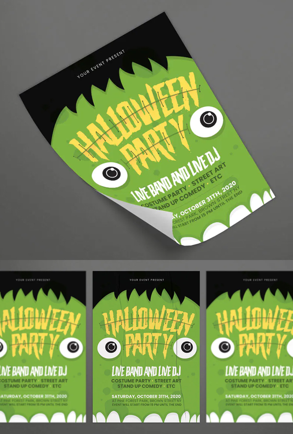 Halloween Party Flyer