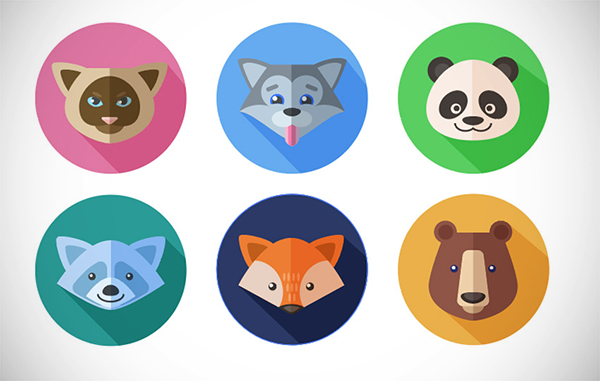 How to Create a Set of Flat Animal Icons in Adobe Illustrator