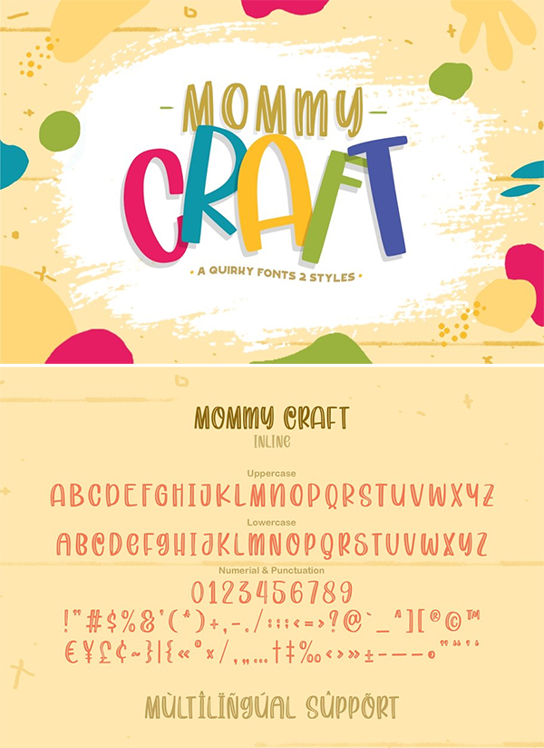 Mommy Crafts Font