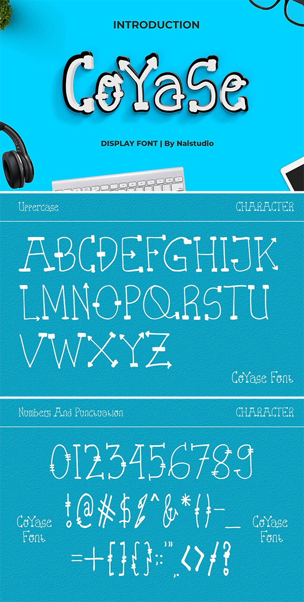 CoYaSe - Cute Display Font