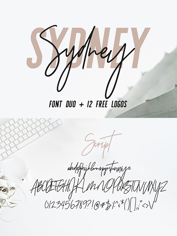 Sydney | Font Duo
