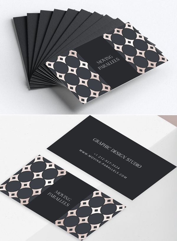 Geometric Elegant Business Card