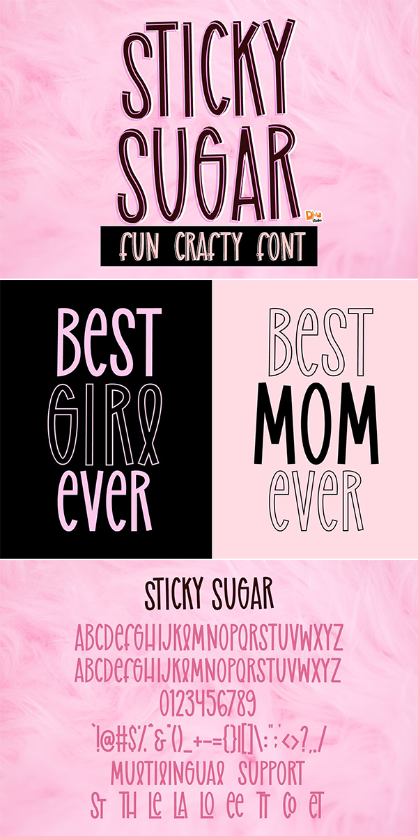 Sticky Sugar Font