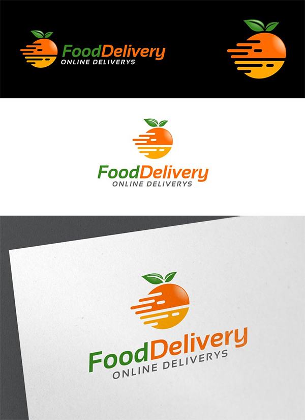 Food Delivery Logo Design