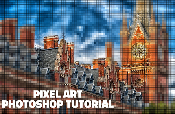 Pixel Photo Effect In Photoshop With Mosaic Filter