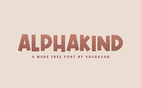 Alphakind Free Font