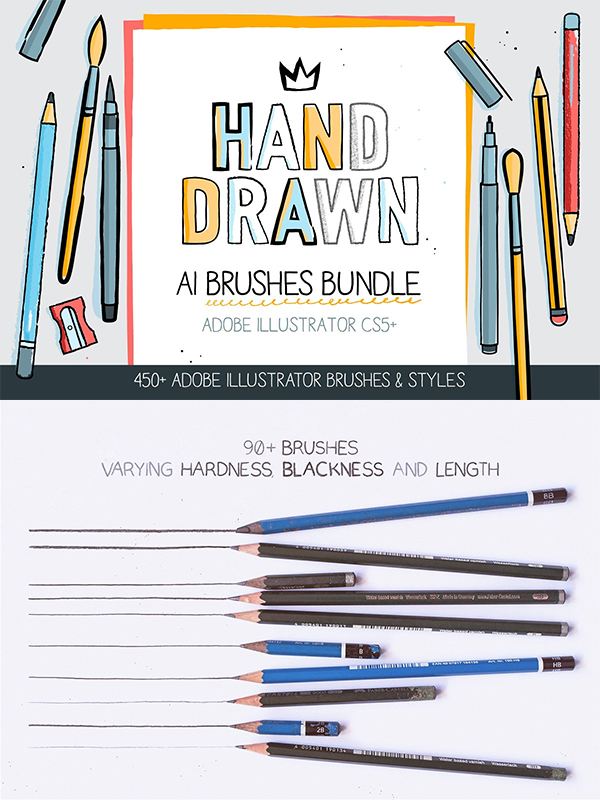 Creative Hand Drawn Brushes