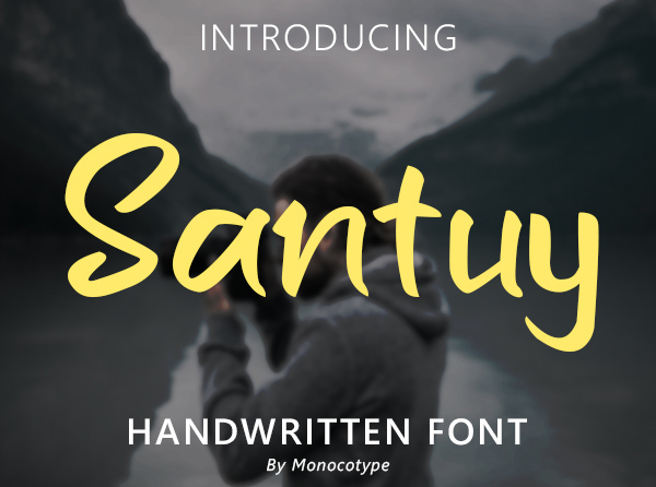 Santuy Handwritten Free Font