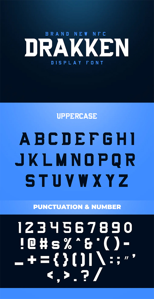 Awesome Display Font