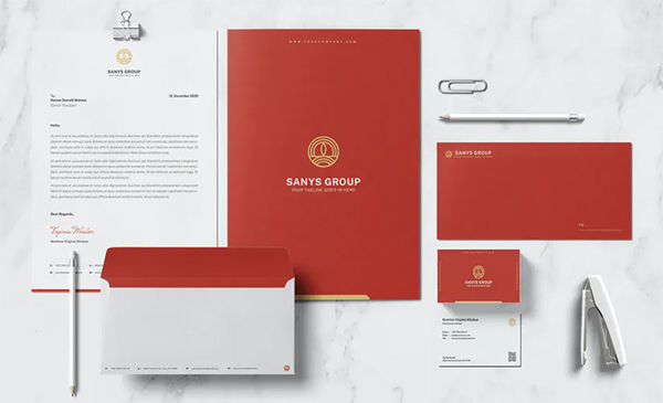 Sanys Group Stationary Template