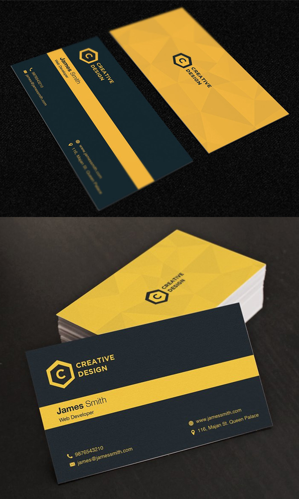 Hexa - Corporate Business Card Design