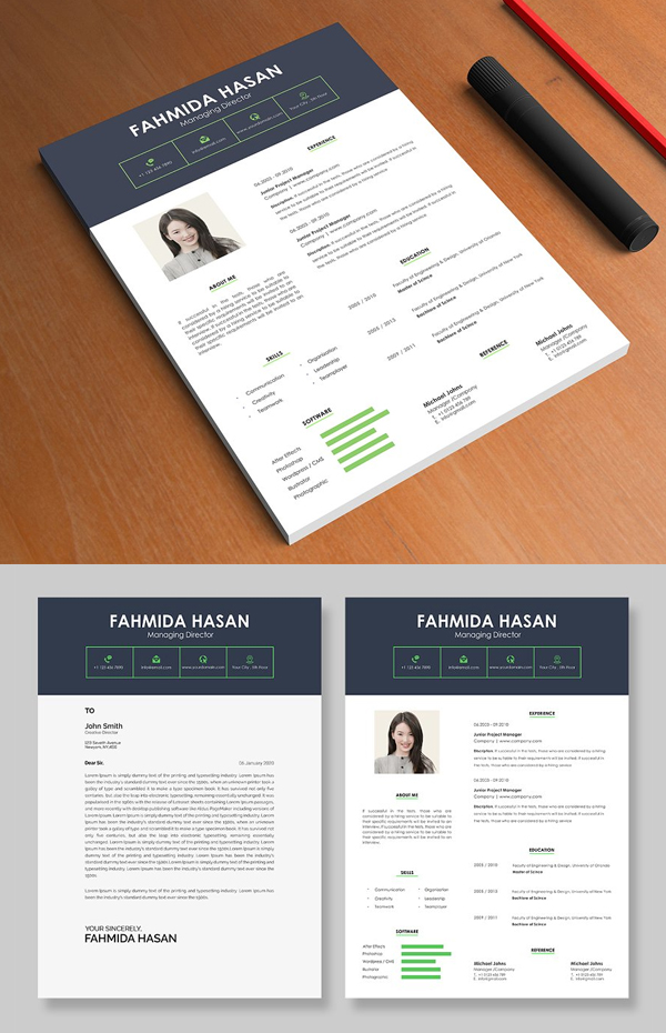 Awesome Resume & Cover Letter Templates