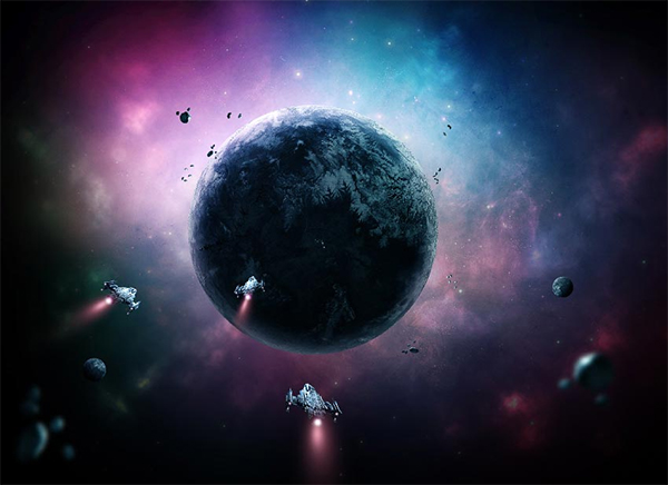 How to Create a Sci-Fi Outer Space Scene With Adobe Photoshop
