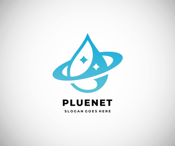 Cleaning Planet Logo Template