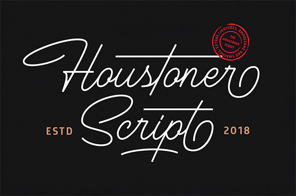 Houstoner Script Free Font