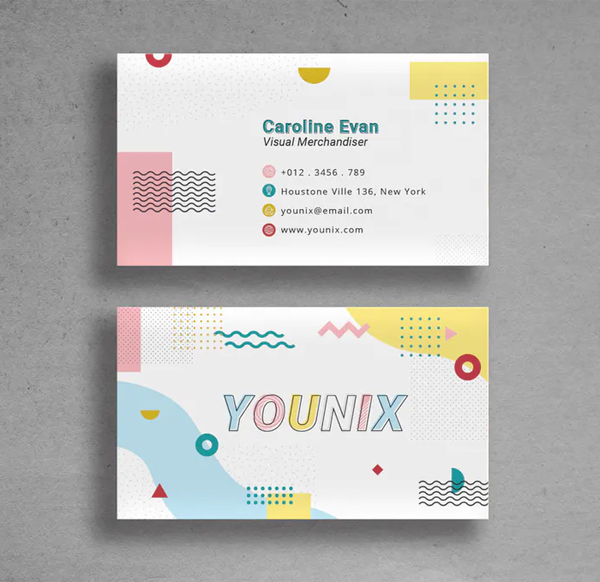Simple Clean Business Card Design