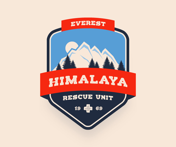 How to Create a Mountain Rescue Unit Badge in Adobe Illustrator