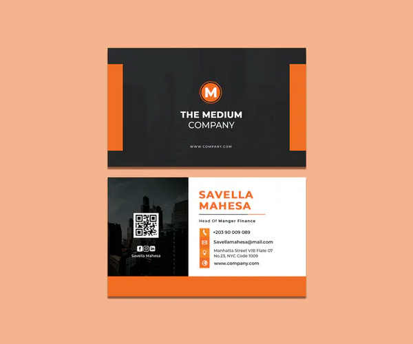 The Medium Business Card