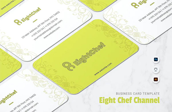 Eight Chef Business Card