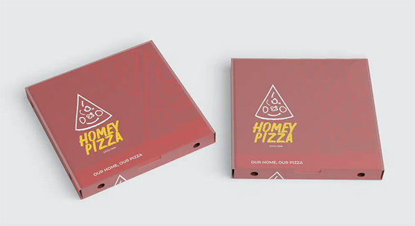 Pizza Box - Mockup Template