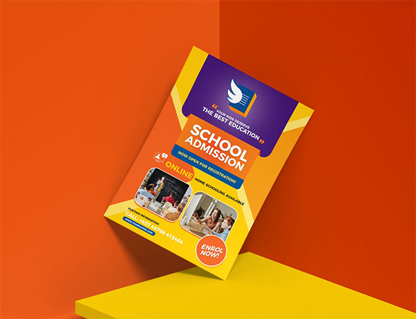 Free Education Flyer Design Template