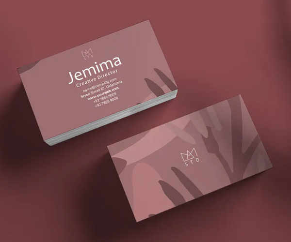 Abstract Business card Design