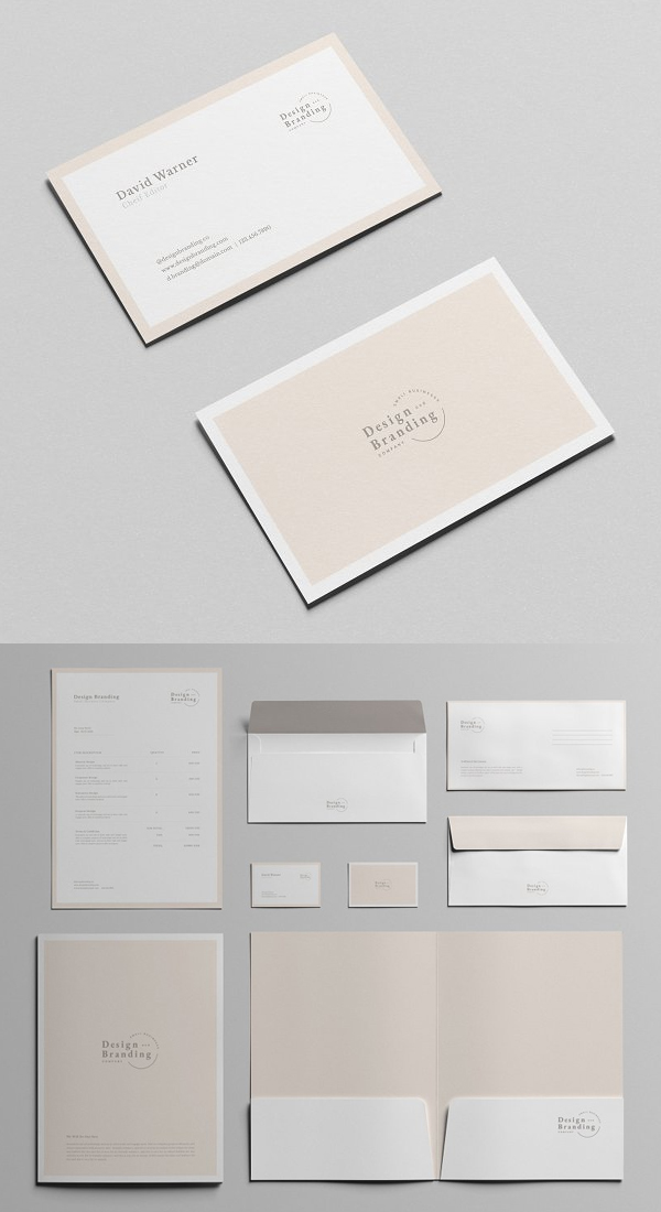 Simple Stationery Template