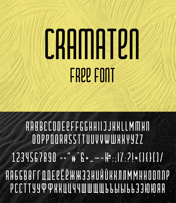 Cramaten Free Font