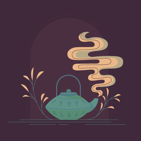 Create a Cozy Teapot Scene in Adobe Illustrator