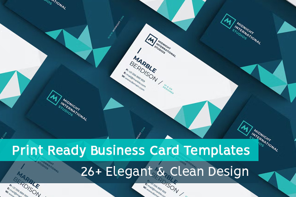 Print Ready Business Card Templates